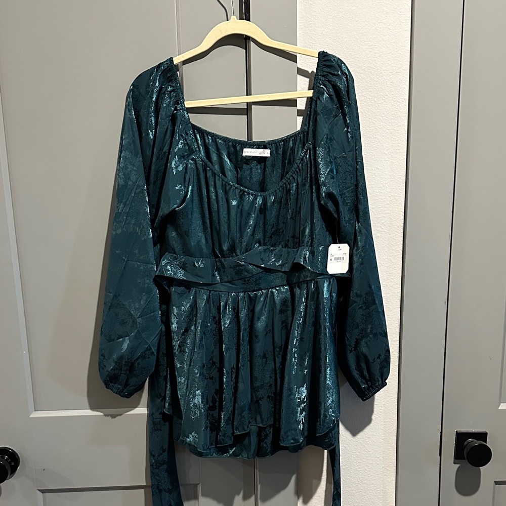 Elegant Teal Women's romper